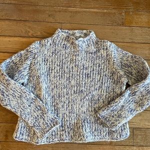 Eileen fisher half turtle neck wool sweater S